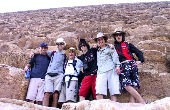 Boys and the Pyramids